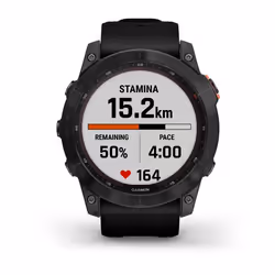 Garmin fenix 7X Solar 3.56 cm (1.4") MIP 51 mm Digital 280 x 280 pixels Touchscreen Grey Wi-Fi GPS (satellite) - Additional view 4