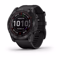 Garmin fēnix 7X, 3.56 cm (1.4"), MIP, Touchscreen, Wi-Fi, GPS (satellite), 89 g