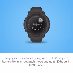 Garmin 010-02626-10 Instinct 2  Rugged Outdoor Watch with GPS  Built f