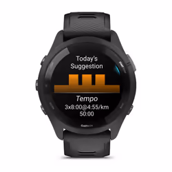 Garmin Forerunner 265 3.3 cm (1.3") AMOLED 46 mm Digital 416 x 416 pixels Touchscreen Black Wi-Fi GPS (satellite) - Additional view 4