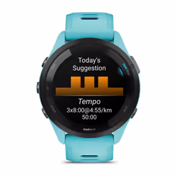 Garmin Forerunner 265 3.3 cm (1.3") AMOLED 46 mm Digital 416 x 416 pixels Touchscreen Black, Blue Wi-Fi GPS (satellite) - Additional view 4