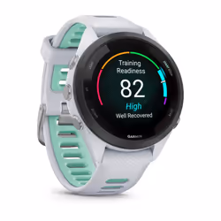 Garmin Forerunner 265S 2.79 cm (1.1") AMOLED 42 mm Digital 360 x 360 pixels Touchscreen Black, White Wi-Fi GPS (satellite)