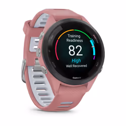 Garmin Forerunner 265S 2.79 cm (1.1") AMOLED 42 mm Digital 360 x 360 pixels Touchscreen Black, Pink Wi-Fi GPS (satellite)
