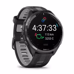 Garmin Forerunner 965 3.56 cm (1.4") AMOLED 47 mm Digital 454 x 454 pixels Touchscreen Black Wi-Fi GPS (satellite) - Additional view 3