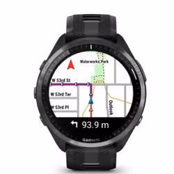 Garmin Forerunner 965 3.56 cm (1.4") AMOLED 47 mm Digital 454 x 454 pixels Touchscreen Black Wi-Fi GPS (satellite) - Additional view 4