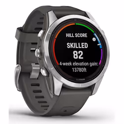 Garmin fēnix 7S Pro 3.05 cm (1.2") MIP 42 mm Digital 240 x 240 pixels Touchscreen Silver Wi-Fi GPS (satellite)