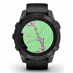 Garmin epix Pro (Gen 2) 3.3 cm (1.3") AMOLED 47 mm Digital 416 x 416 pixels Touchscreen Grey Wi-Fi GPS (satellite) - Additional view 4