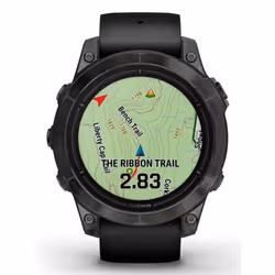 Garmin epix Pro (Gen 2) 3.3 cm (1.3") AMOLED 47 mm Digital 416 x 416 pixels Touchscreen Grey Wi-Fi GPS (satellite) - Additional view 7