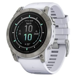 Garmin epix Pro (Gen 2) 3.56 cm (1.4") AMOLED 51 mm Digital 454 x 454 pixels Touchscreen Titanium Wi-Fi GPS (satellite)