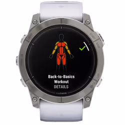 Garmin epix Pro (Gen 2) 3.56 cm (1.4") AMOLED 51 mm Digital 454 x 454 pixels Touchscreen Titanium Wi-Fi GPS (satellite) - Additional view 4