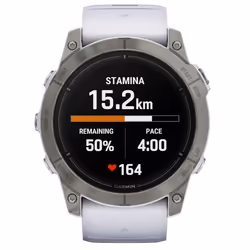Garmin epix Pro (Gen 2) 3.56 cm (1.4") AMOLED 51 mm Digital 454 x 454 pixels Touchscreen Titanium Wi-Fi GPS (satellite) - Additional view 5