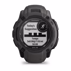 Garmin Instinct 2X Solar 2.79 cm (1.1") MIP 50 mm Digital 176 x 176 pixels Touchscreen Graphite GPS (satellite) - Additional view 6