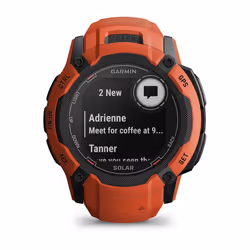 Garmin Instinct 2X Solar 2.79 cm (1.1") MIP 50 mm Digital 176 x 176 pixels Touchscreen Red GPS (satellite) - Additional view 7