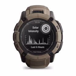 Garmin Instinct 2X Solar Tactical Edition 2.79 cm (1.1") MIP 50 mm Digital 176 x 176 pixels Touchscreen Green GPS (satellite)