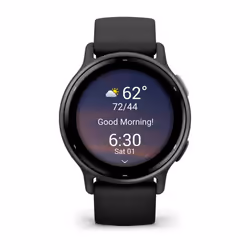 Garmin Vivoactive 5 3.05 cm (1.2") AMOLED Digital 390 x 390 pixels Touchscreen Black Wi-Fi GPS (satellite) - Additional view 4