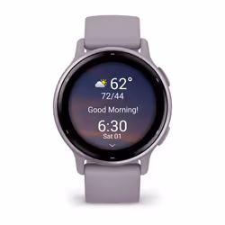 Garmin Vivoactive 5 3.05 cm (1.2") AMOLED Digital 390 x 390 pixels Touchscreen Violet Wi-Fi GPS (satellite) - Additional view 4