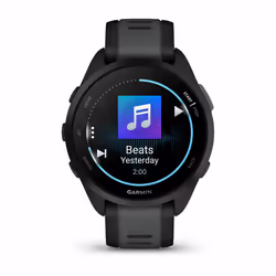 Garmin Forerunner 165 Music 3.05 cm (1.2") AMOLED Digital 390 x 390 pixels Touchscreen Black GPS (satellite) - Additional view 4