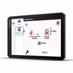 Garmin dēzl LGV720 navigator Fixed 17.6 cm (6.95") TFT Touchscreen 242 g Black - Additional view 4