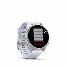 Garmin Fenix 8 3.3 cm (1.3") AMOLED 43 mm Digital 416 x 416 pixels Touchscreen Silver Wi-Fi GPS (satellite) - Additional view 7