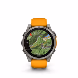 Garmin fenix 8 3.56 cm (1.4") AMOLED 47 mm Digital 454 x 454 pixels Touchscreen Graphite Wi-Fi GPS (satellite) - Additional view 4