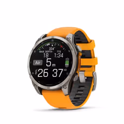 Garmin fenix 8 3.56 cm (1.4") AMOLED 47 mm Digital 454 x 454 pixels Touchscreen Graphite Wi-Fi GPS (satellite) - Additional view 5