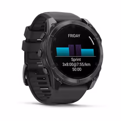 Garmin Fenix 8 3.56 cm (1.4") AMOLED 51 mm Digital 454 x 454 pixels Touchscreen Grey Wi-Fi GPS (satellite)