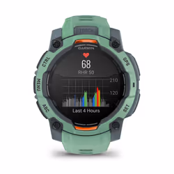 Garmin Instinct 3 AMOLED 3.05 cm (1.2") 45 mm Digital 390 x 390 pixels Touchscreen Green GPS (satellite) - Additional view 6