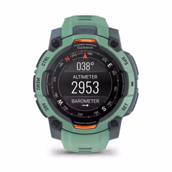 Garmin Instinct 3 AMOLED 3.05 cm (1.2") 45 mm Digital 390 x 390 pixels Touchscreen Green GPS (satellite) - Additional view 7