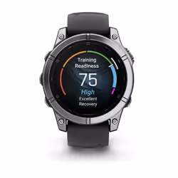 Garmin Fenix E 3.3 cm (1.3") AMOLED 47 mm Digital 454 x 454 pixels Touchscreen Stainless steel Wi-Fi GPS (satellite) - Additional view 7