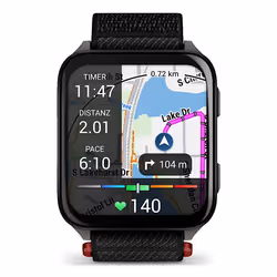 Garmin Venu X1 3.56 cm (1.4") AMOLED Digital 448 x 486 pixels Touchscreen Black Wi-Fi GPS (satellite) - Additional view 2