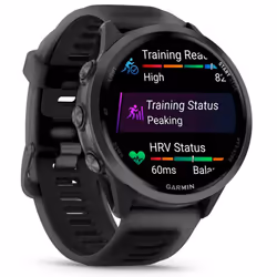Garmin Forerunner 570 3.56 cm (1.4") AMOLED 47 mm Digital 454 x 454 pixels Touchscreen Black Wi-Fi GPS (satellite) - Additional view 3