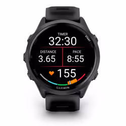 Garmin Forerunner 570 3.56 cm (1.4") AMOLED 47 mm Digital 454 x 454 pixels Touchscreen Black Wi-Fi GPS (satellite) - Additional view 5