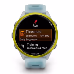 Garmin Forerunner 570 3.56 cm (1.4") AMOLED 47 mm Digital 454 x 454 pixels Touchscreen White, Yellow Wi-Fi GPS (satellite) - Additional view 2