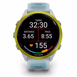 Garmin Forerunner 570 3.56 cm (1.4") AMOLED 47 mm Digital 454 x 454 pixels Touchscreen White, Yellow Wi-Fi GPS (satellite) - Additional view 6