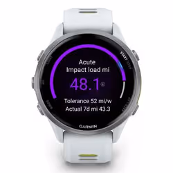 Garmin Forerunner 970 3.56 cm (1.4") AMOLED Digital 454 x 454 pixels Touchscreen White Wi-Fi GPS (satellite) - Additional view 4