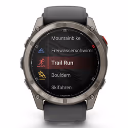 Garmin fēnix 8 Pro 3.56 cm (1.4") AMOLED 51 mm Digital 454 x 454 pixels Touchscreen Graphite, Titanium Wi-Fi GPS (satellite) - Additional view 4