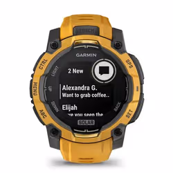 Garmin Instinct 3 Sports watch 45 mm Yellow GPS strap silicone - Additional view 6
