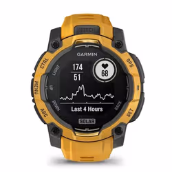 Garmin Instinct 3 Sports watch 45 mm Yellow GPS strap silicone - Additional view 7