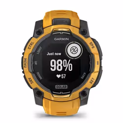 Garmin Instinct 3 Sports watch 45 mm Yellow GPS strap silicone - Additional view 8
