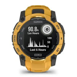 Garmin Instinct 3 Sports watch 50 mm Yellow GPS strap silicone