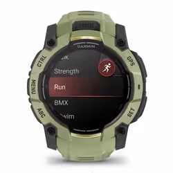 Garmin Instinct 3 AMOLED 3.3 cm (1.3") 50 mm Digital 416 x 416 pixels Touchscreen Green, Grey GPS (satellite) - Additional view 6