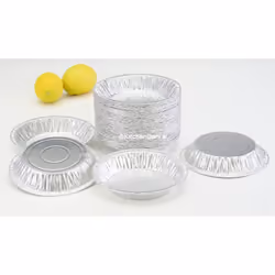 Safca 6"""""""" Disposable Aluminum Mini Pie Pans #600 (250)