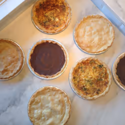 Safca 6"""""""" Disposable Aluminum Mini Pie Pans #600 (250)