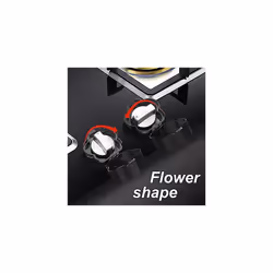 6 Pieces Stove Knob Covers Clear Universal Gas Safety Covers Stove knob Covers Security Guards Oven Knob Covers Plastic Gas Stove Knob Cover for Oven