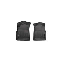 Husky Liners 13941 Fits 2005-15 Toyota Tacoma Access Cab/Double Cab  2005-14 Toyota Tacoma Standard Cab Weatherbeater Front Floor Mats   Black