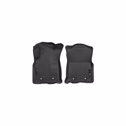 Husky Liners - 13971 Fits 2018-19 Toyota Tacoma Double Cab/Access Cab - Automatic Transmission Weatherbeater Front Floor Mats