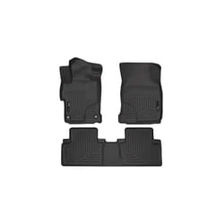 Husky Liners 99441 Fits 2014-15 Honda Civic - with 4 Doors Weatherbeater Front & 2nd Seat Floor Mats   Black
