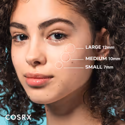 COSRX Acne Pimple Patch Absorbing Hydrocolloid Original 3 Size Patches for Blemishes and Zits Cover  Spot Stickers for Face and Body  Not Tested on An