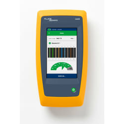 Fluke LIQ-100-IE network cable tester Twisted pair cable tester Yellow, Grey
