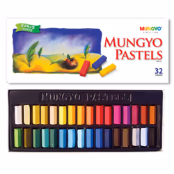 MUNGYO Non Toxic Square Chalk Soft Pastel 32 Colors